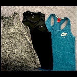 Three workout tops sold together